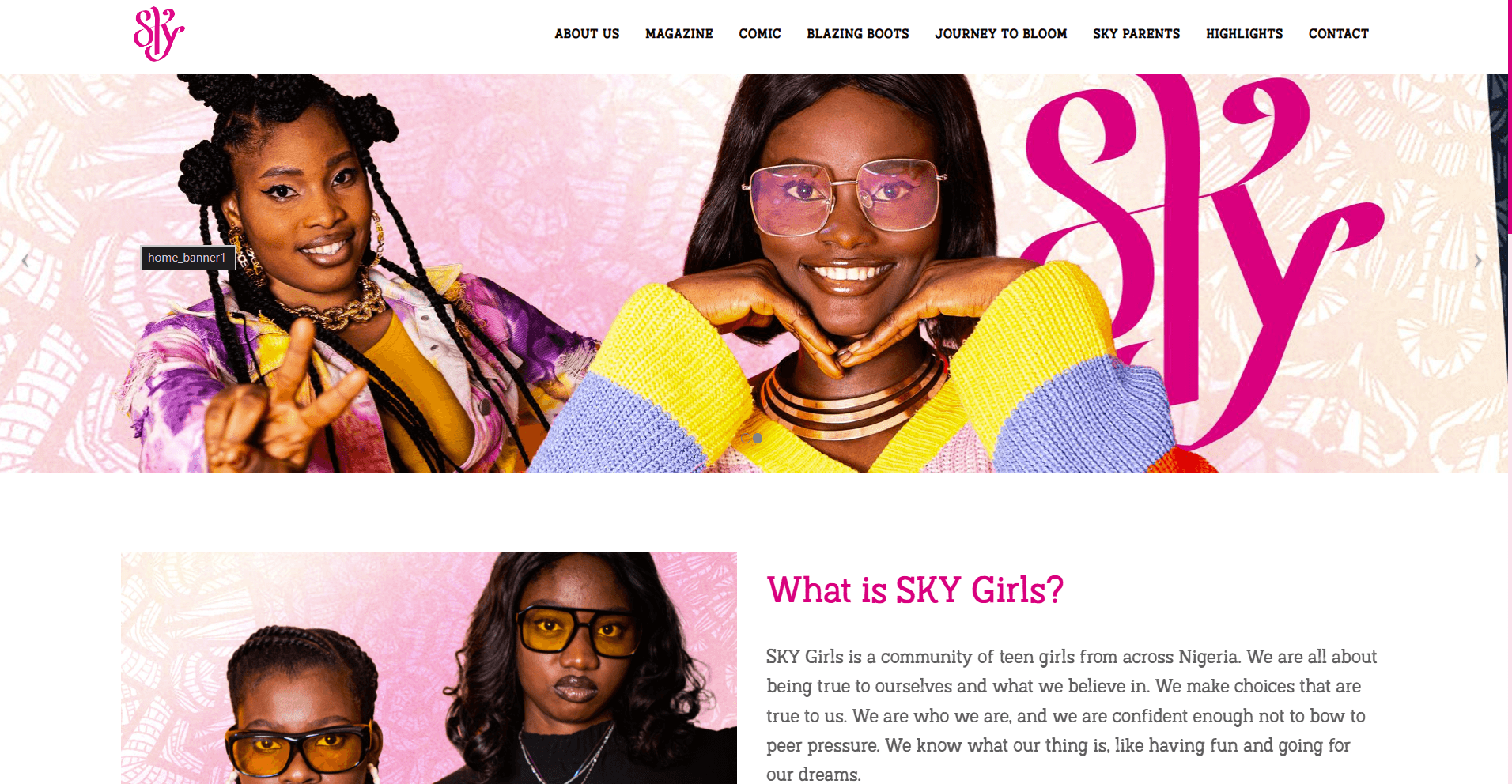 SKY Girls Nigeria — Teen Lifestyle, Sisterhood & Digital Youth Movement